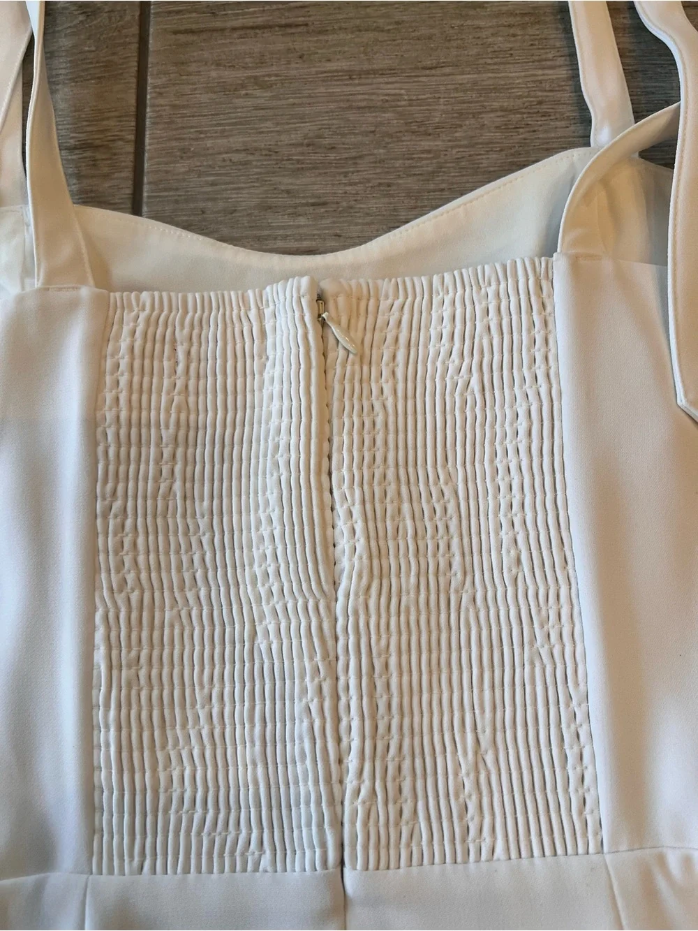 Aritzia Sunday Best Weller White Fit And Flare Mini Dress Size 4 - Picture 8 of 8